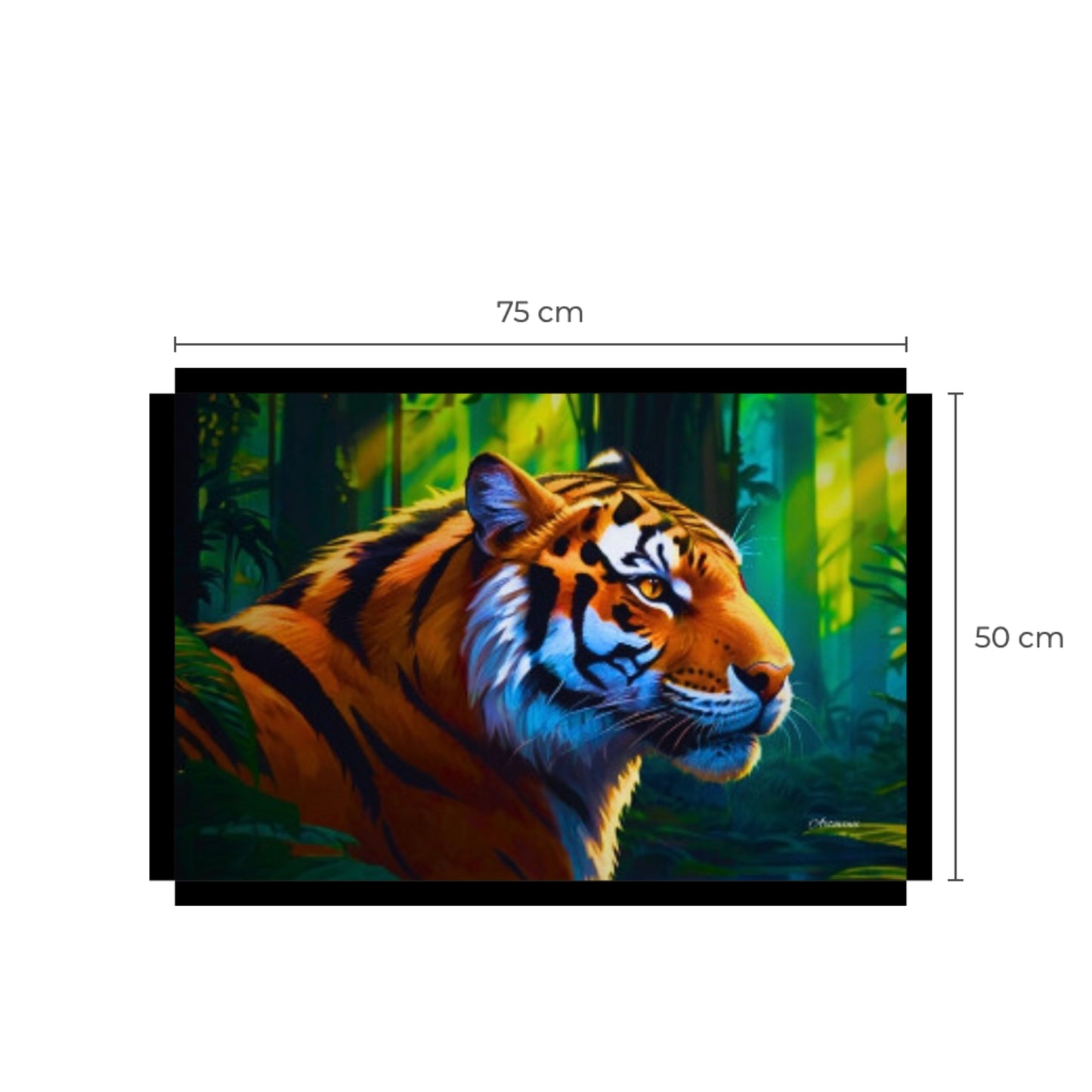 Majestic Tiger Canvas Art