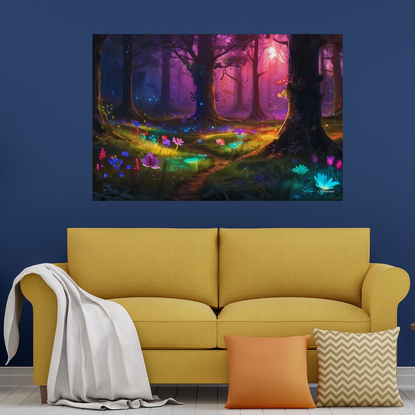 The Enchanted Forest Canvas Art Print