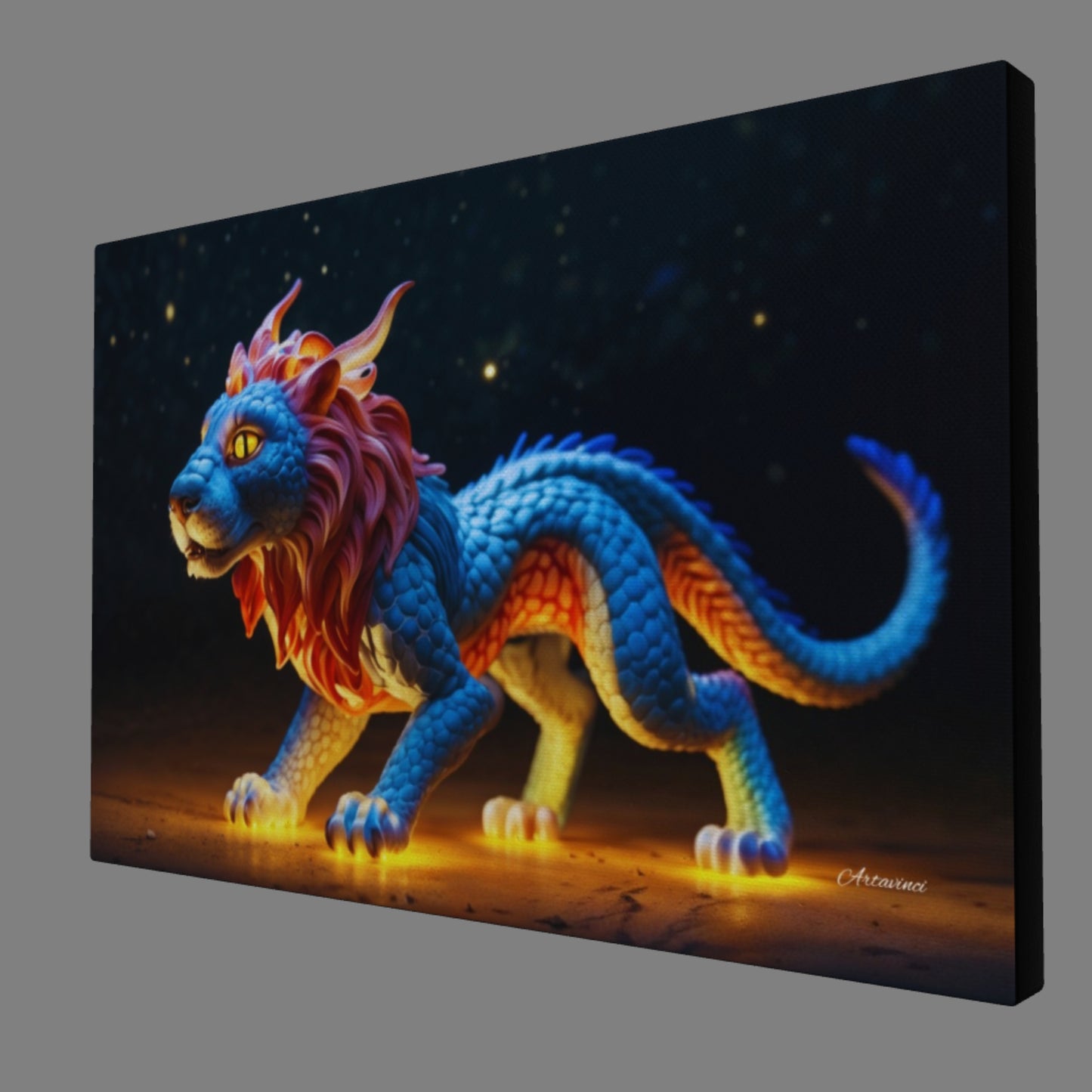 Mythical Hybrid Lion Wall Art