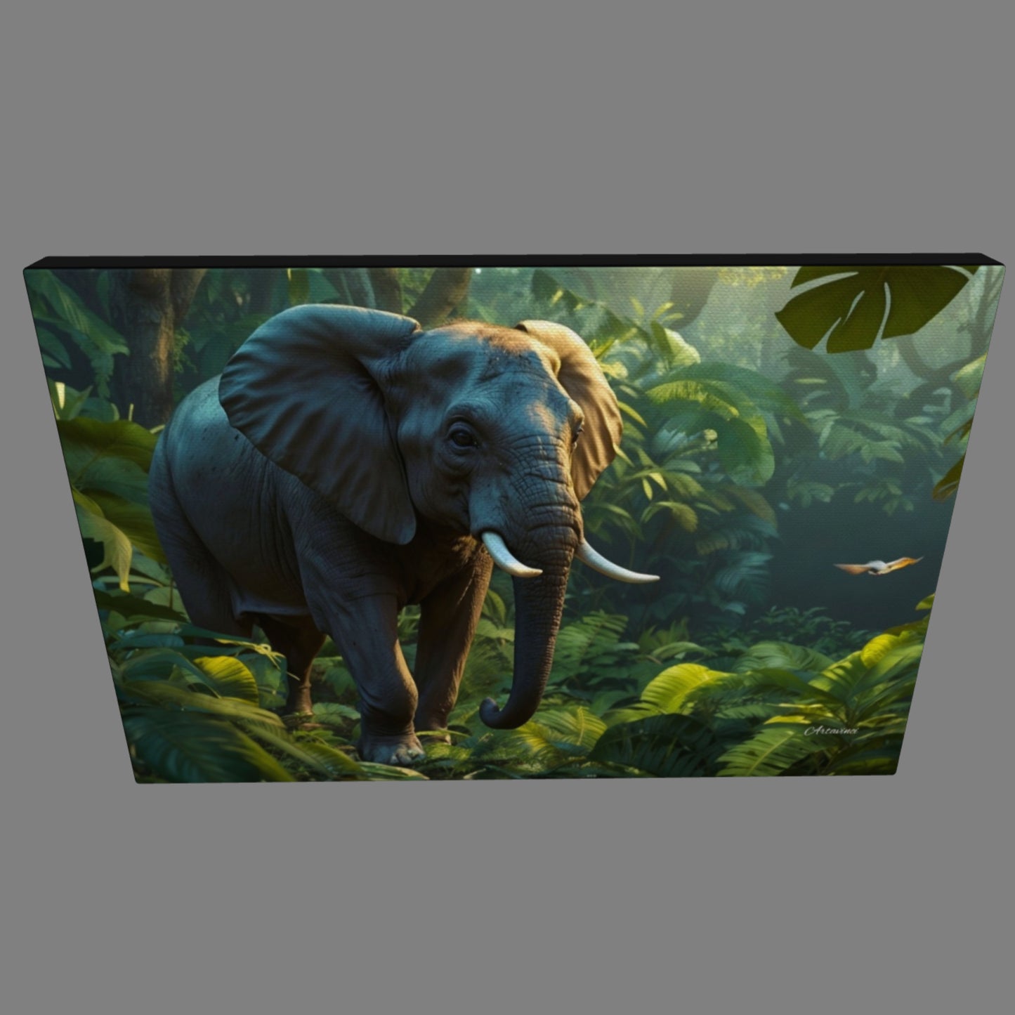 Elephant in The Jungle