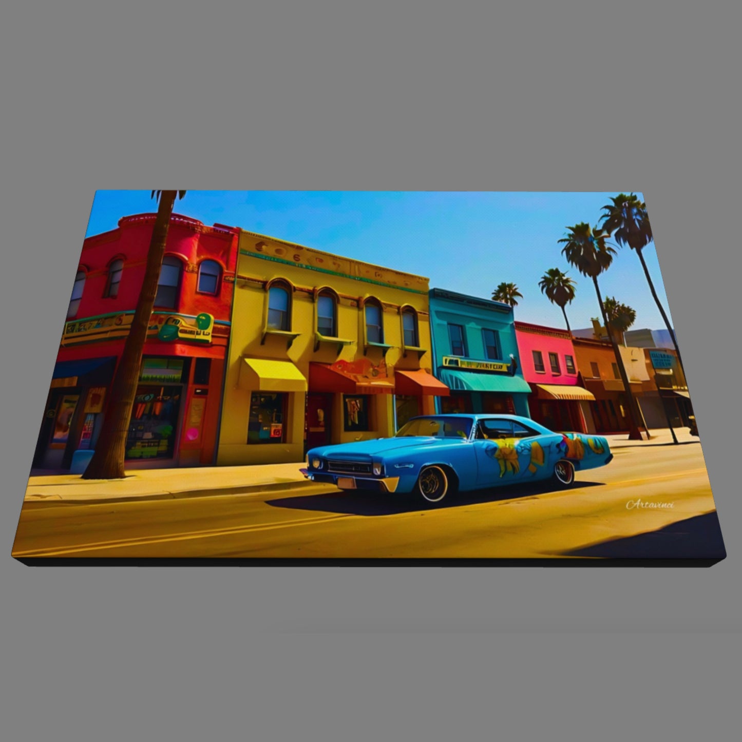 Los Angeles Canvas Wall Art