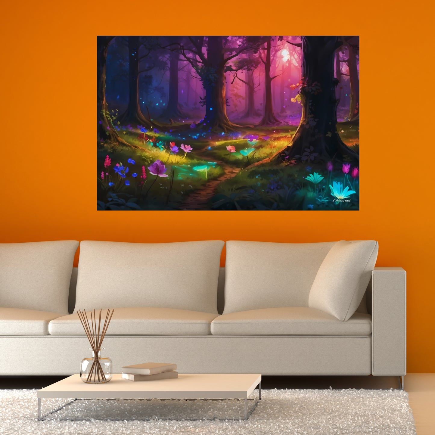 The Enchanted Forest Canvas Art Print