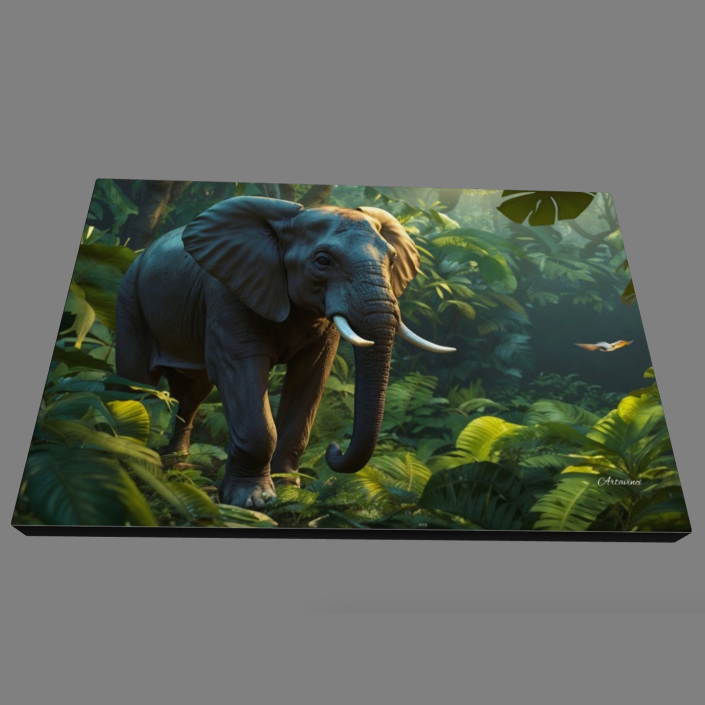 Elephant in The Jungle