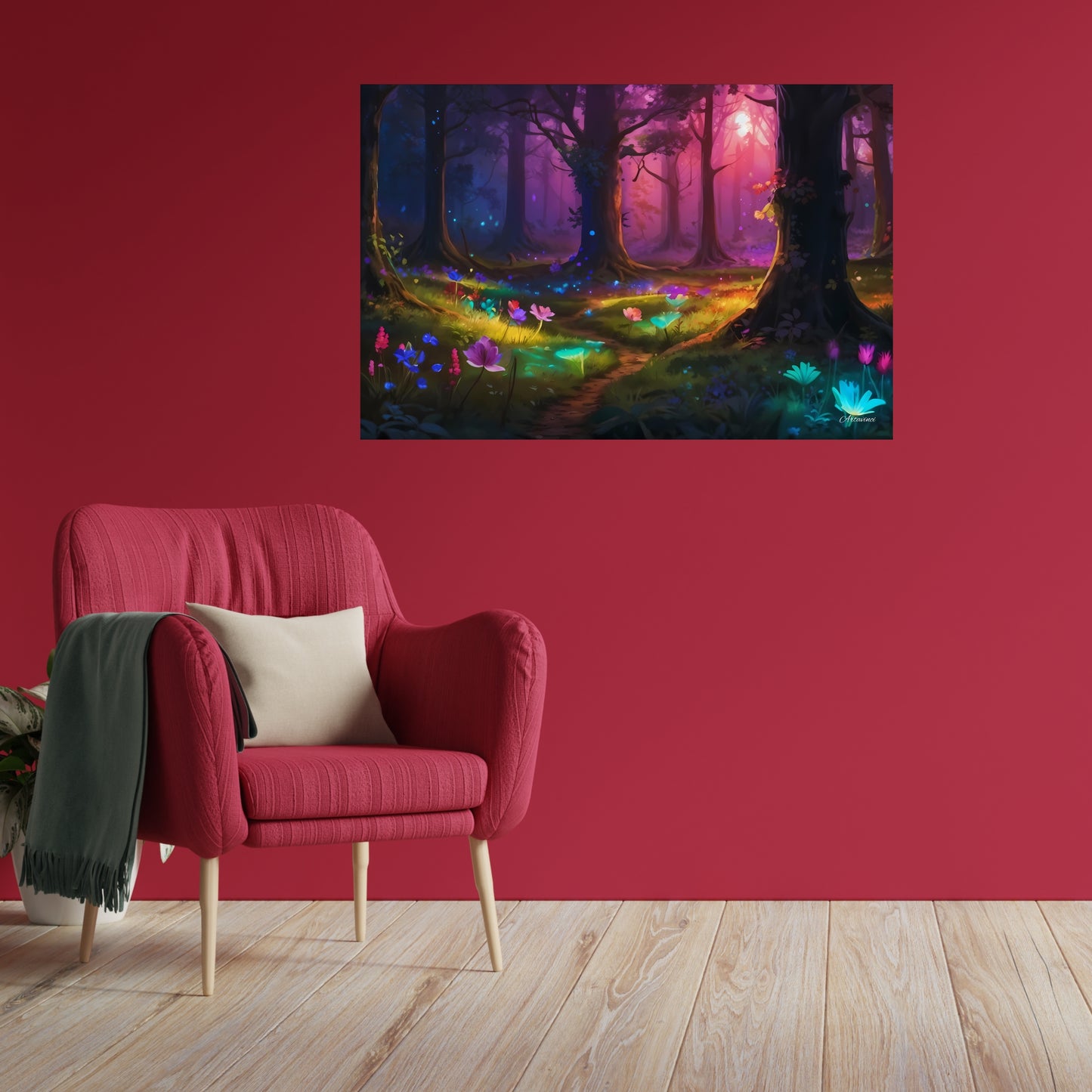 The Enchanted Forest Canvas Art Print