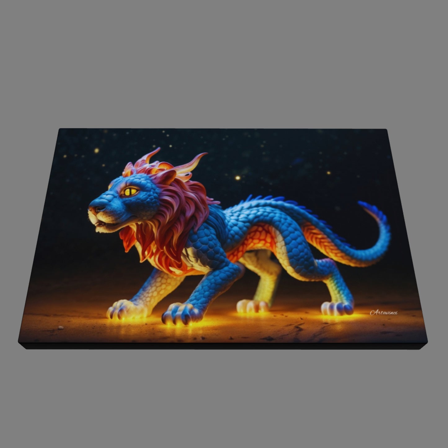 Mythical Hybrid Lion Wall Art