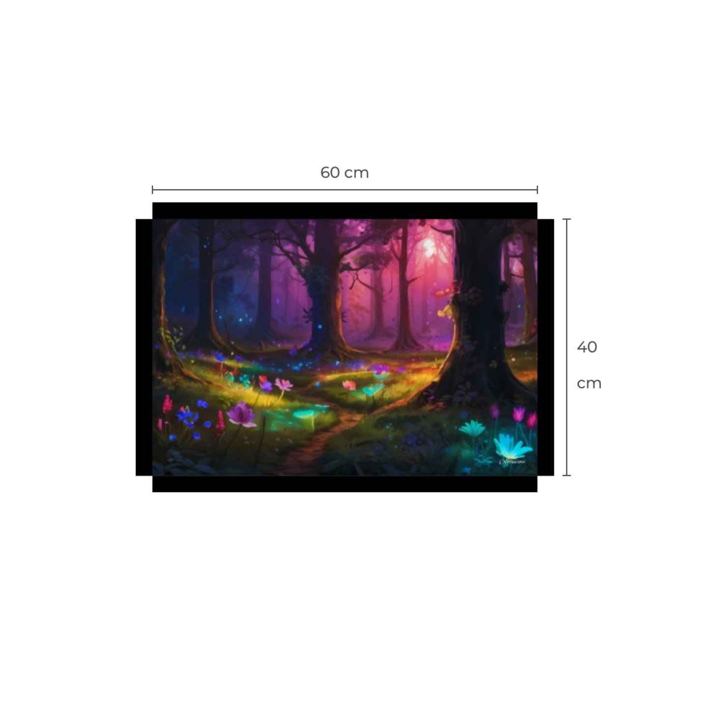 The Enchanted Forest Canvas Art Print