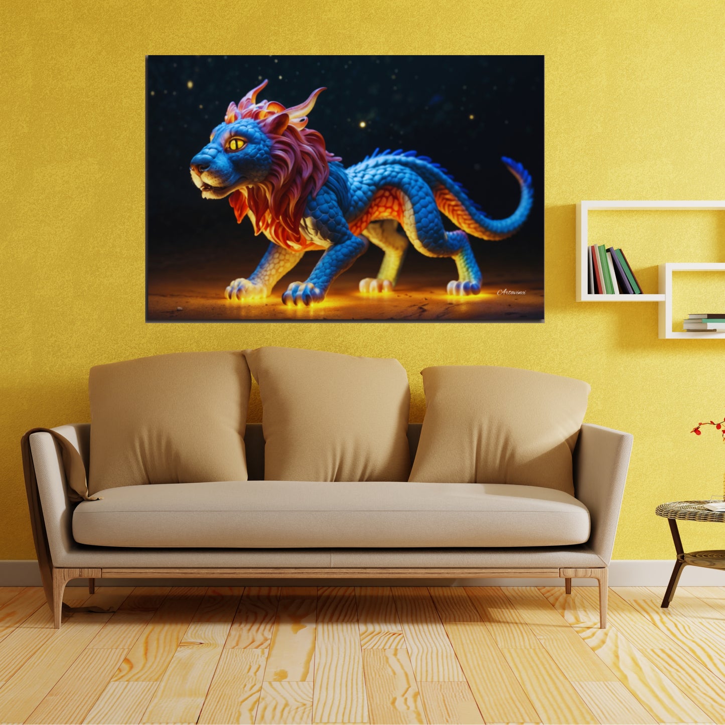 Mythical Hybrid Lion Wall Art