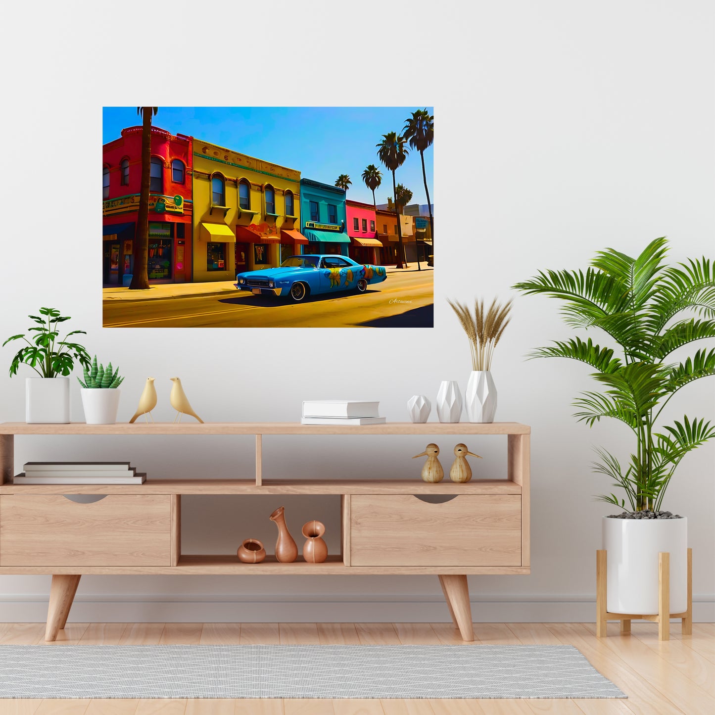 Los Angeles Canvas Wall Art