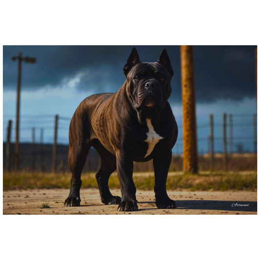 Cane Corso Canvas Art Print