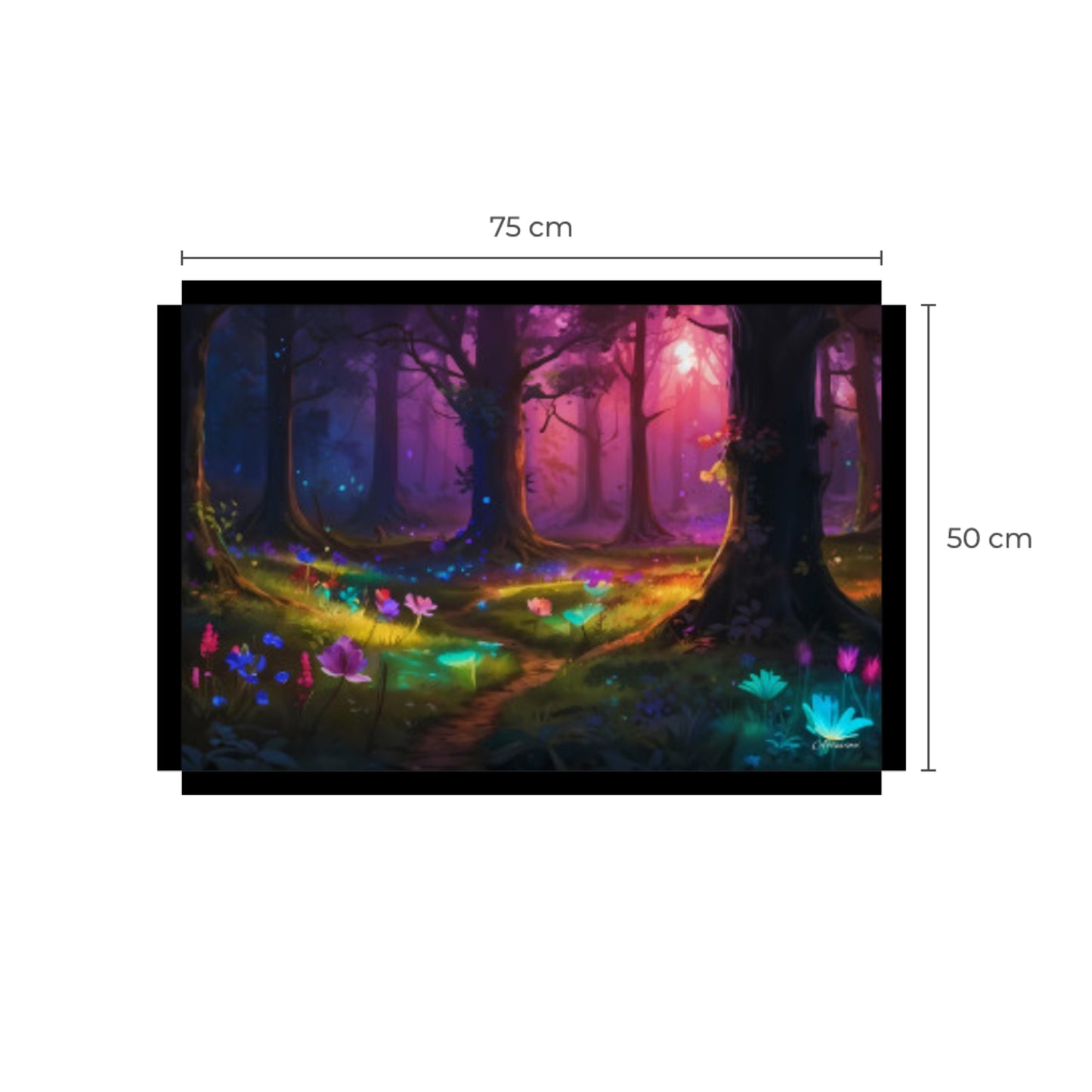 The Enchanted Forest Canvas Art Print