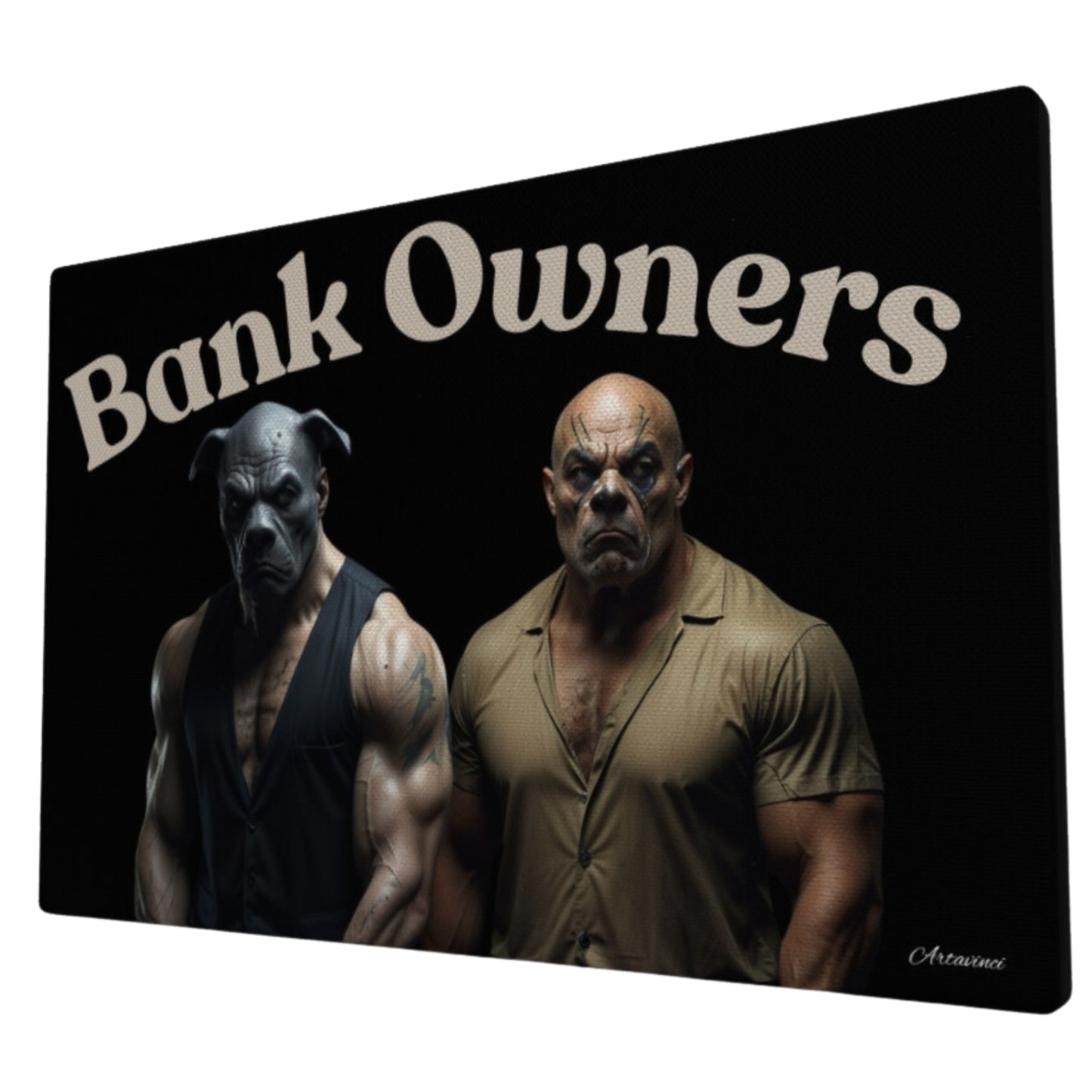 Bank Owners - Canvas Wall Art Print