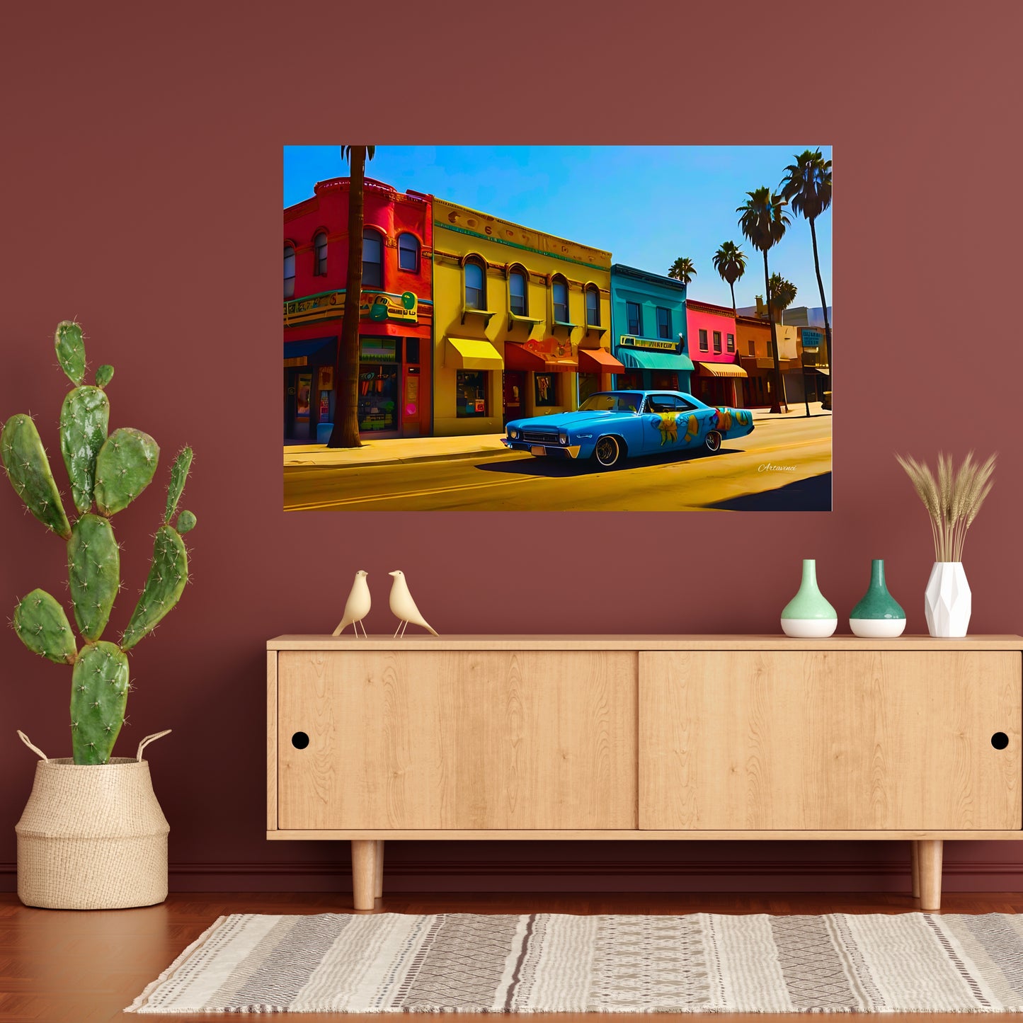 Los Angeles Canvas Wall Art