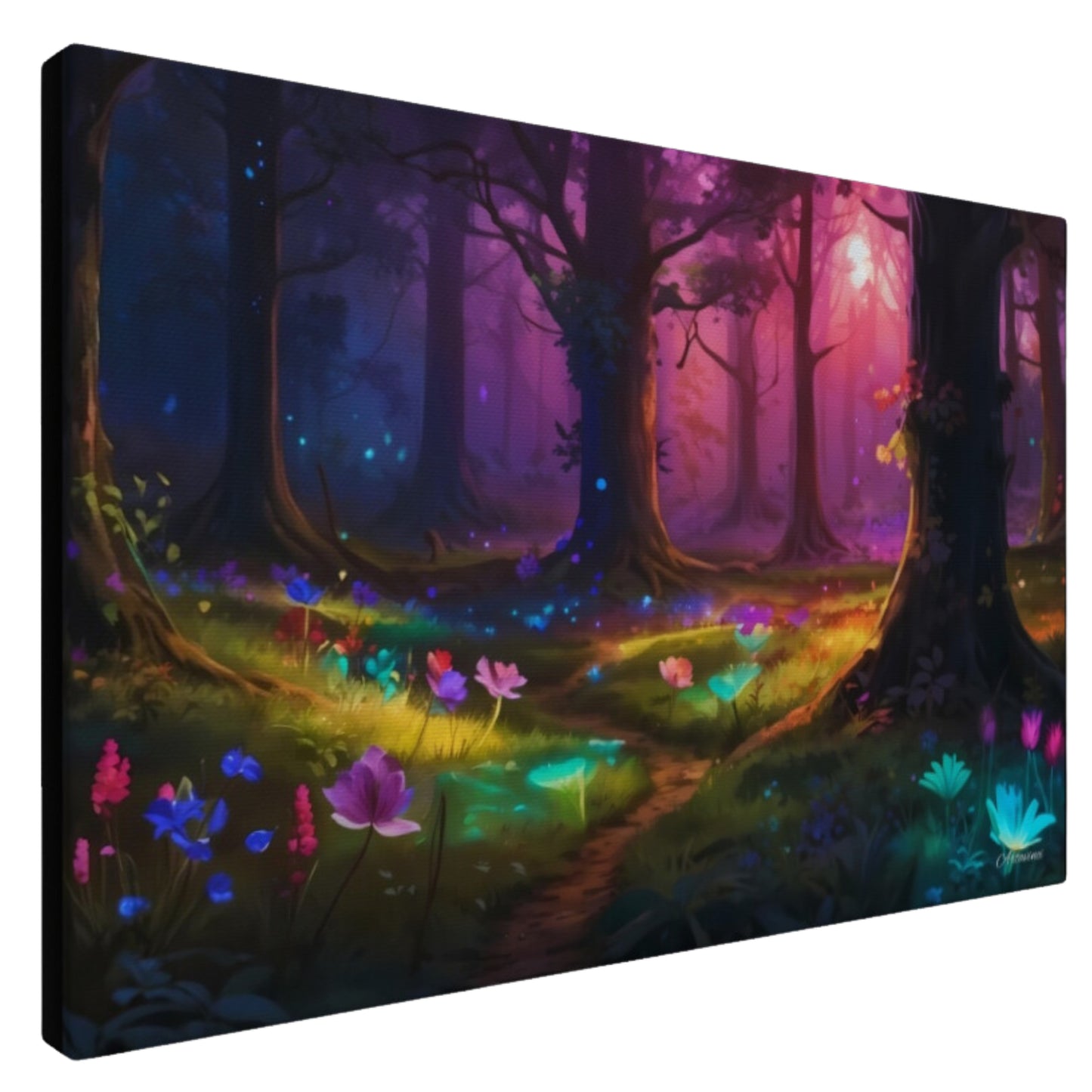 The Enchanted Forest Canvas Art Print