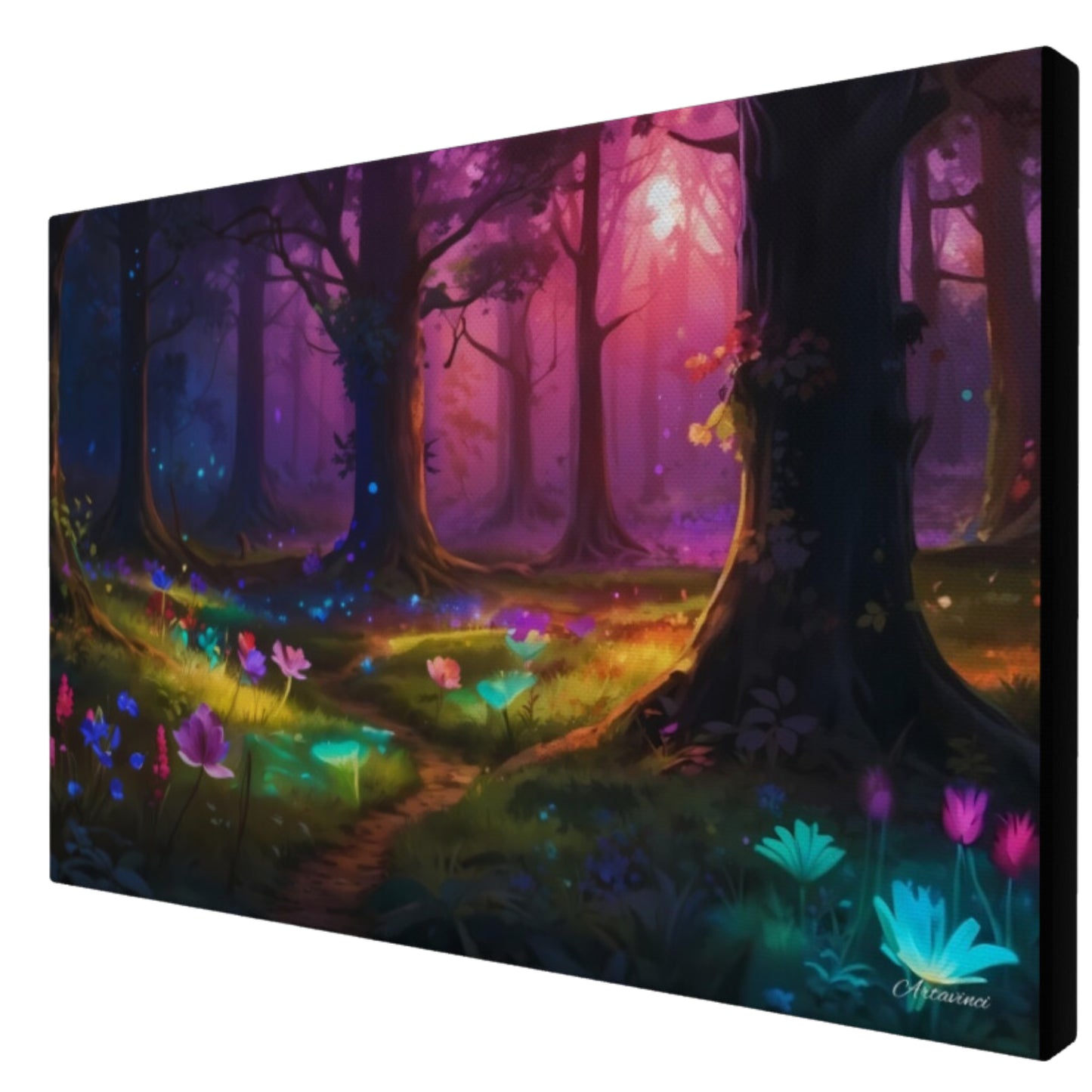 The Enchanted Forest Canvas Art Print