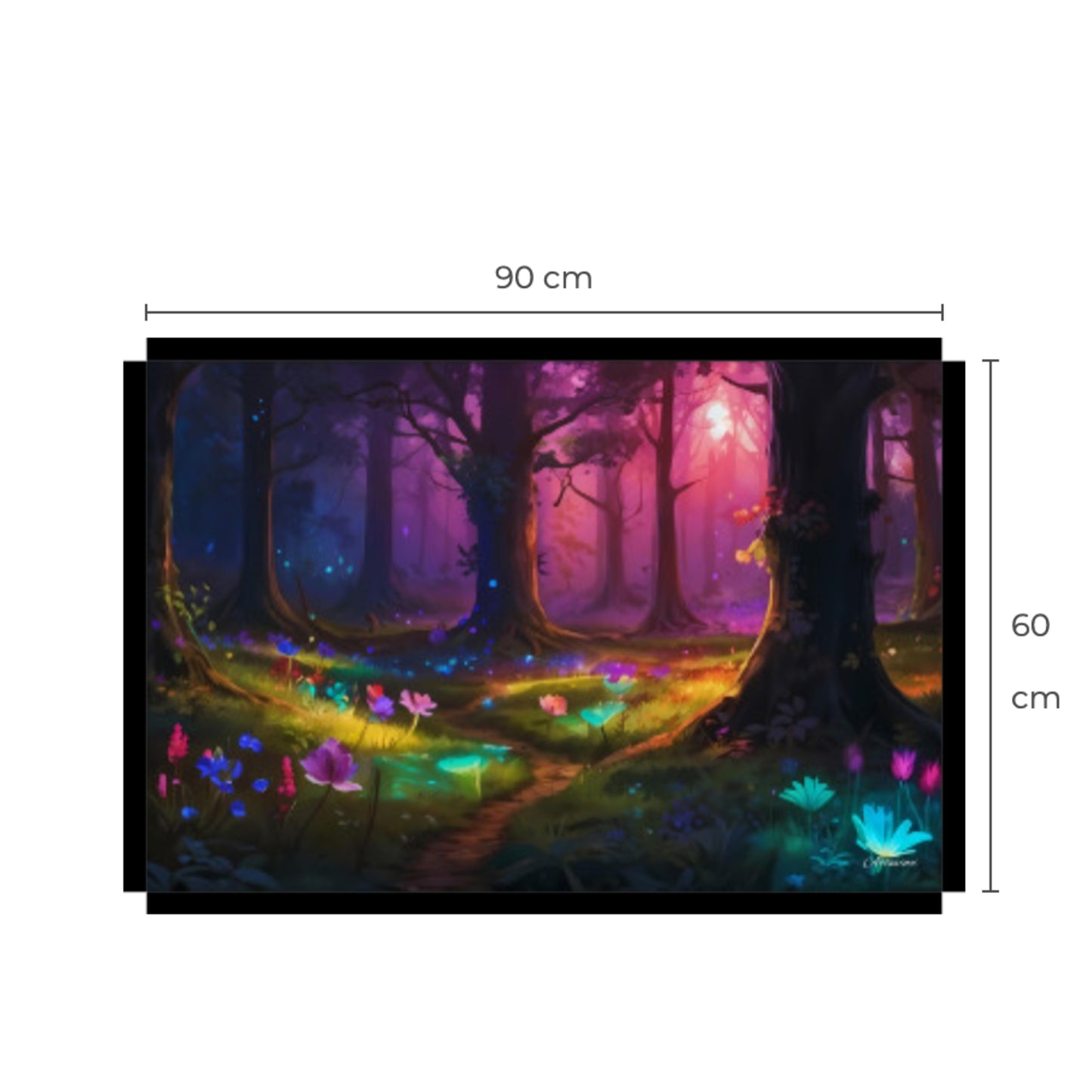 The Enchanted Forest Canvas Art Print