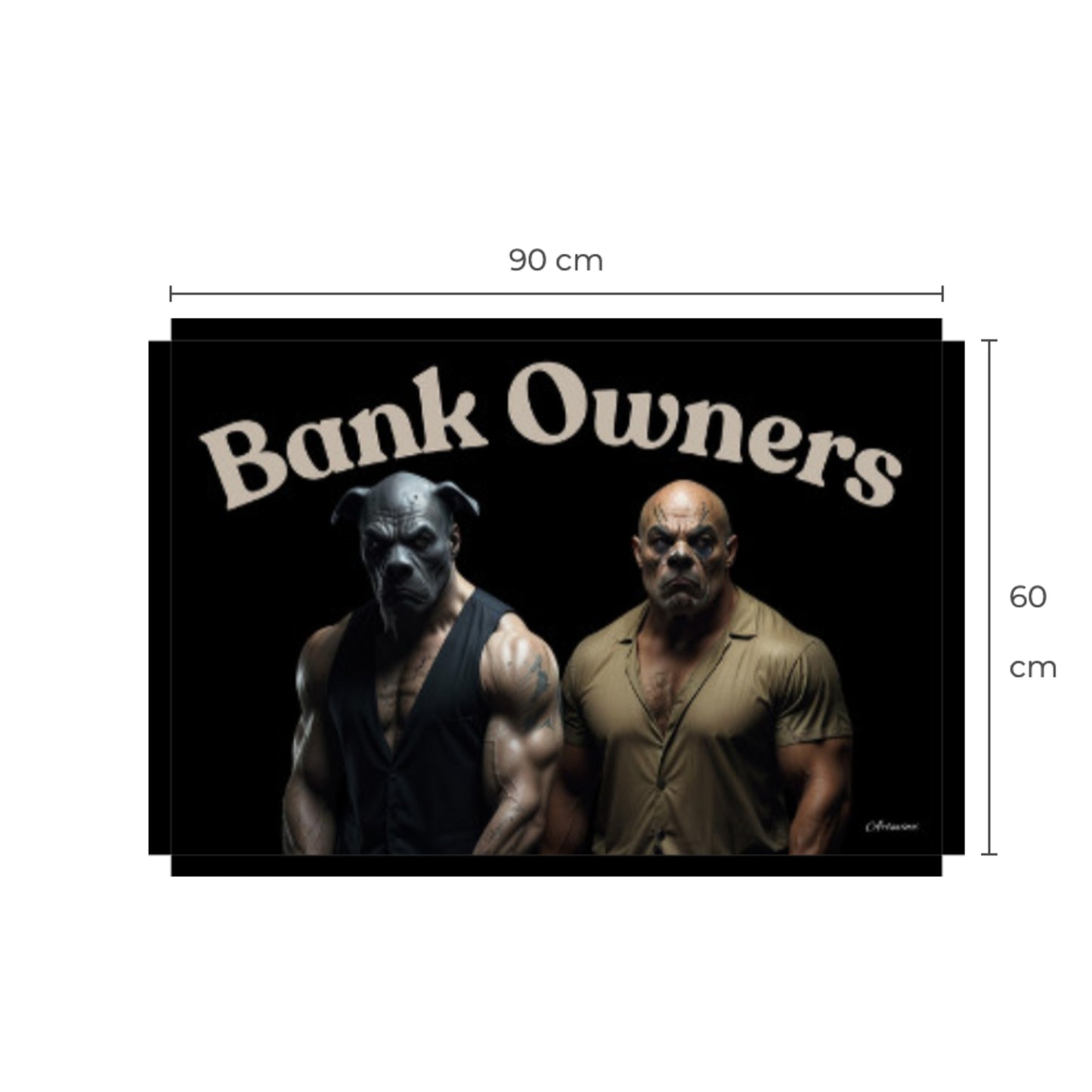 Bank Owners - Canvas Wall Art Print