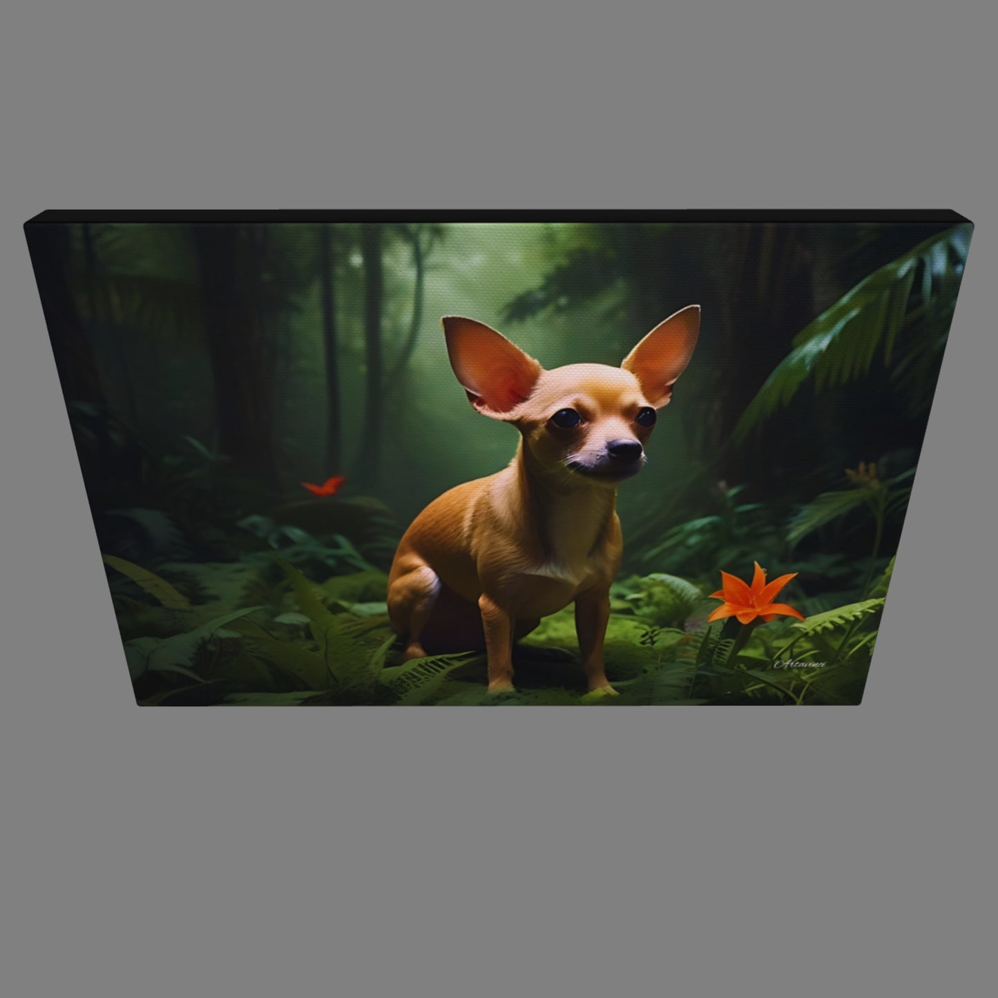 Dog Chihuahua Canvas Art