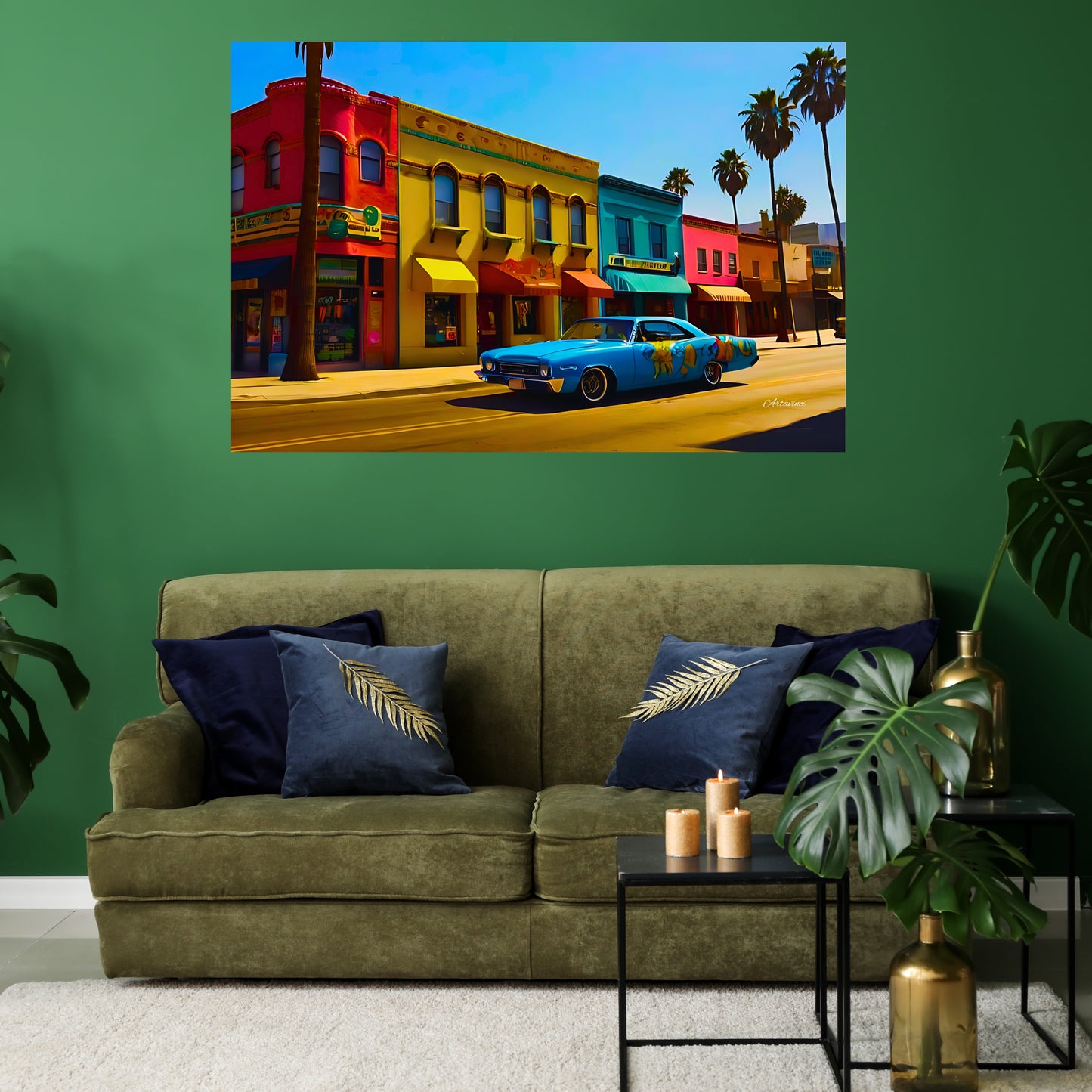 Los Angeles Canvas Wall Art