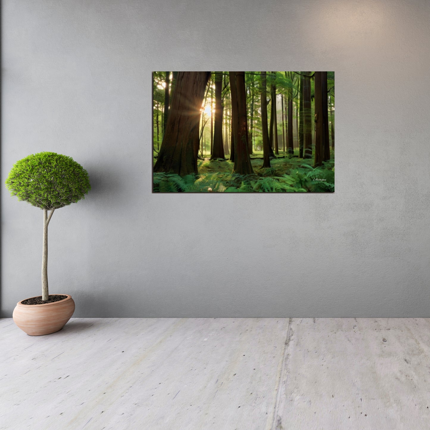 Majestic Forest Canvas Art