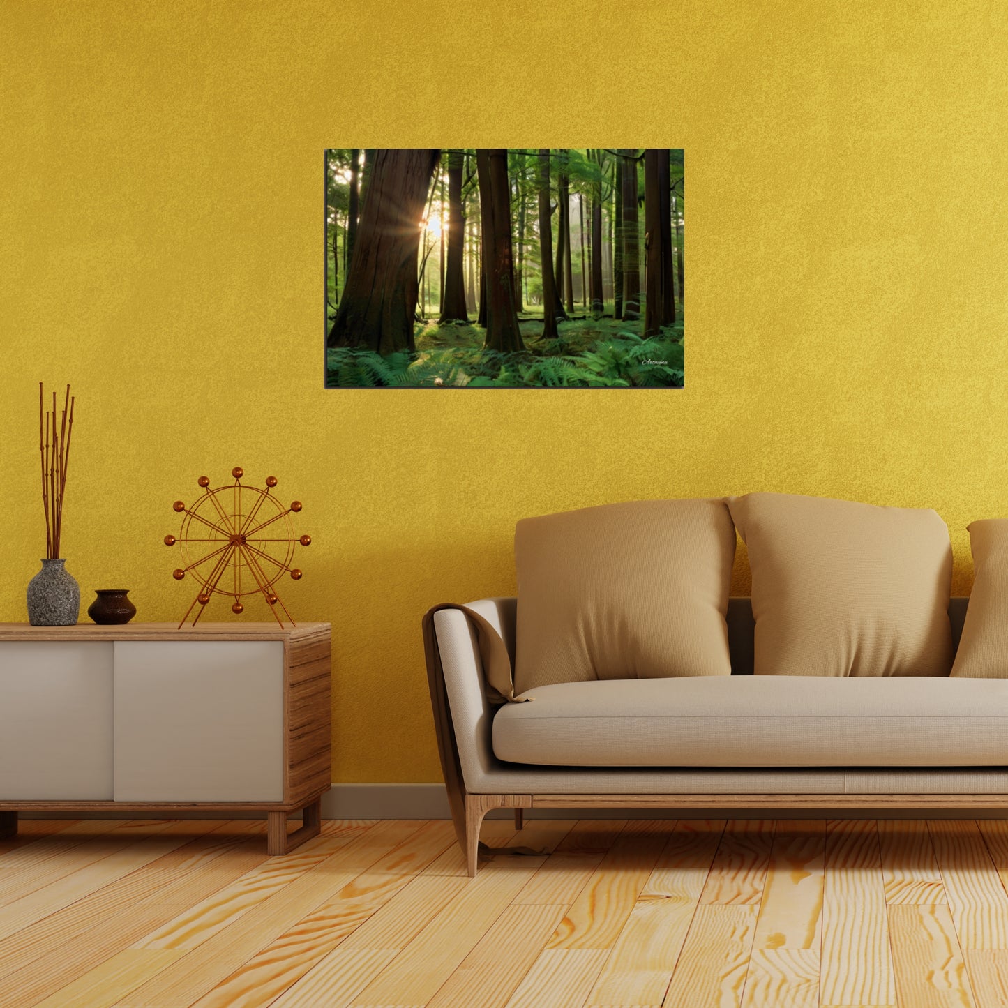 Majestic Forest Canvas Art