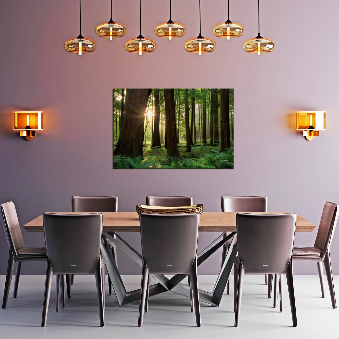 Majestic Forest Canvas Art